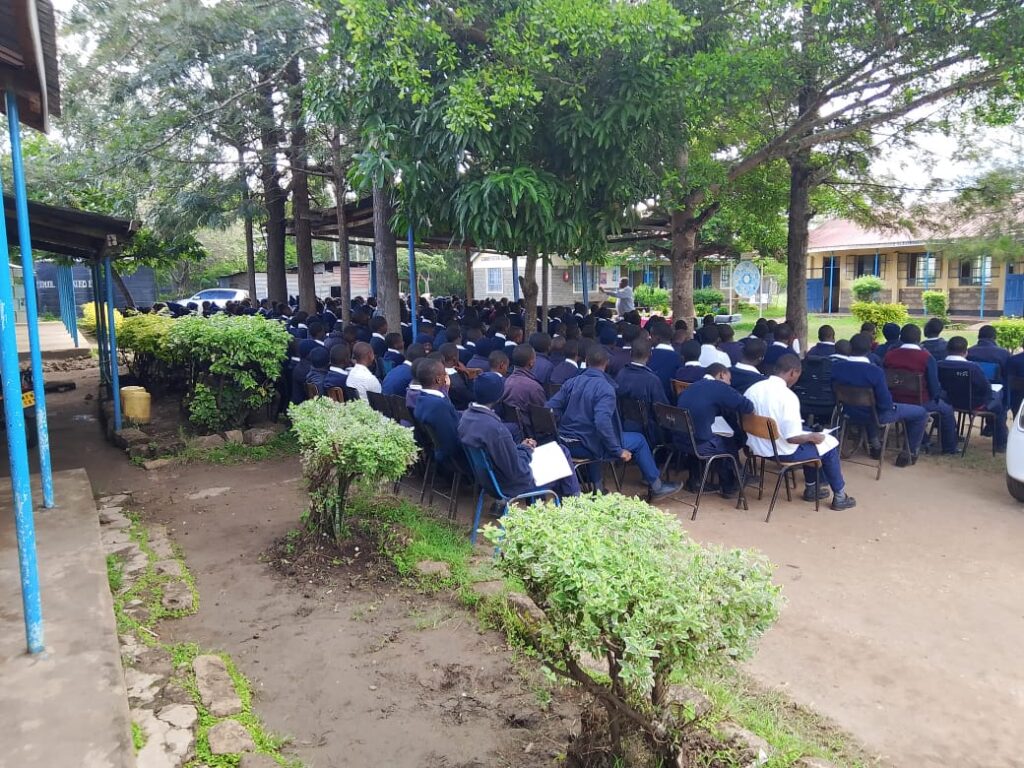 School outreach and awareness session — Machakos, 2026
